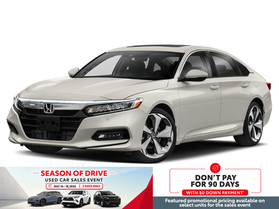 Vehicle DescriptionThis Clean CARFAX Honda Accord Touring delivers a premium driving experience with...