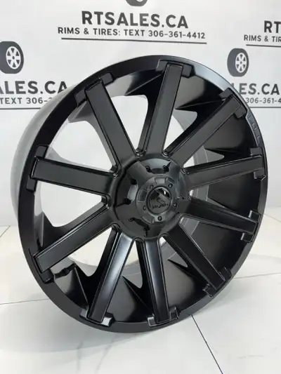 *** FREE SHIPPING *** Set of four Fuel Contra 20 inch rims FITS: Ford F-250 F-350 Super Duty -- bolt...