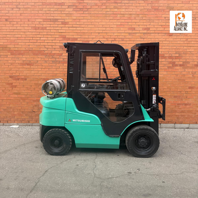SPECIFICATIONS Year 2018 Brand Mitsubishi Model FG25N Capacity 5,000 lbs Fuel Propane Lift Height 18...