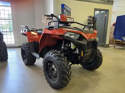 2025 Polaris Sportsman 450 H.O. SPORTSMAN 450 PACKS MORE IN Equipped with industry-leading towing, g...