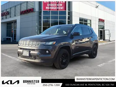 2022 Jeep Compass North North 4x4 | LEATHER SEATS | NAVIGATION | PUSH BUTTON START | BACK-UP CAMERA...