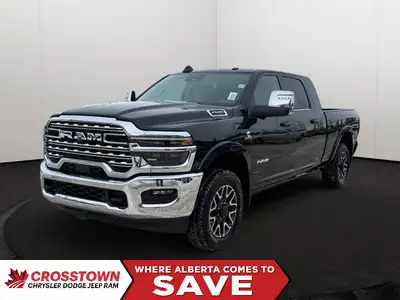 This 2026 RAM 2500 LIMITED MEGA CAB 4X4 has the following options Premium Filigree Leather Seats, Po...