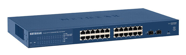 GS724Tv3 — 24-Port Gigabit Ethernet Smart Switch with 2 SFP Port in Networking in Mississauga / Peel Region
