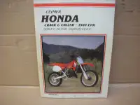 Used Honda CR 80 /CR 125 service manual M431