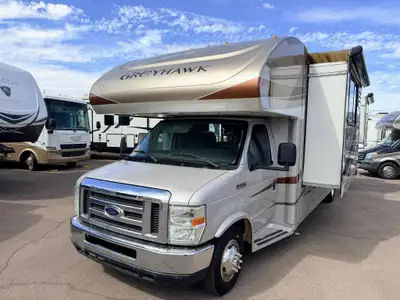 Welcome to Rock Island RV 2012 Jayco Greyhawk 31DS Full Body Paint 2 Slides Ford E450 V10! If youre...