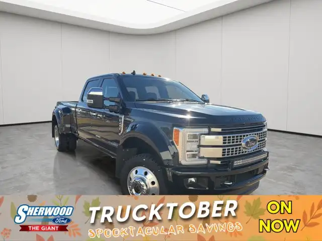2019 Ford Super Duty F-450 DRW Platinum - CLEAN CARFAX