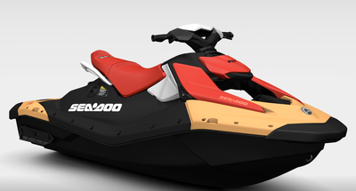 2026 Sea-Doo Spark 2up 60 HP – Sunrise Orange Lightweight, playful, and easy to own. The Spark 2up 6...