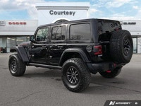 Uncompromising capability meets sophisticated comfort in this 2024 Black Jeep Wrangler Rubicon X Con... (image 3)
