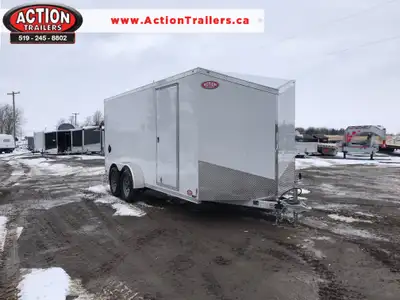 LEGACY LITE 7x16 TANDEM AXLE ALL-ALUMINUM ENCLOSED CARGO TRAILER BUILT TO HANDLE MORE, WEIGH LESS, A...