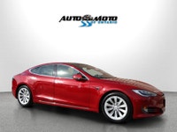 SAFETY INCLUDED ONE OWNER ACCIDENT FREE LOCAL ONTARIO CAR Very Clean Tesla Model S AWD . Red on Blac... (image 6)