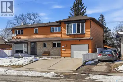 Here is one of the rare ones just listed in the heart of Nutana Park! Sitting at over 3400sqft and b...