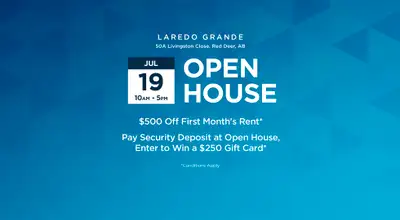 OPEN HOUSE EVENT: Saturday, July 19th from 10am - 5pm Broadstreet's Laredo Grande is a modern rental...