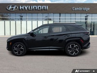 The 2025 Hyundai Tucson Hybrid N-Line, in stunning Ash Black with a sophisticated Black interior, de... (image 1)