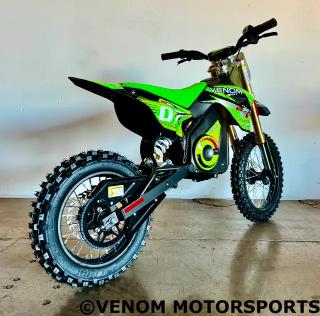 ELECTRIC DIRT BIKE | 1600W | 48V LITHIUM POWERED | MOTOCROSS in Dirt Bikes & Motocross in Vancouver - Image 13