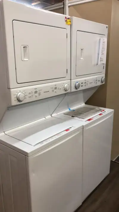 Elevate Your Laundry Room with Our Used and Open Box Laundry Centers! Uncover incredible savings on...