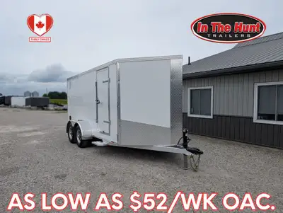 Cargo trailer, Enclosed Trailer, V-nose, ATV trailer, Tandem Axle, Single Axle, Ramp Door, Barn Door...