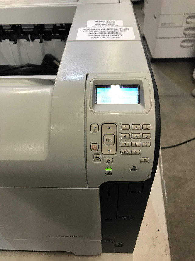 HP LaserJet Enterprise M602 B/W Desktop Printer Rental Plan in Printers, Scanners & Fax in Mississauga / Peel Region - Image 3