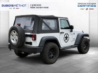 JEEP WRANGLER SPORT 2 PORTES 4X4 AVEC 144 000 KM 2016 EQUIPE DU MOTEUR V6 3.6L AVEC TRANSMISSION MAN... (image 6)