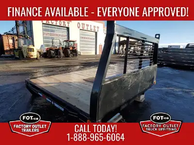NEW Trailtech Short Box 7ft Truck Deck - 7ft Long - 96in Width incl Rub Rails - 42in Frame Runners -...