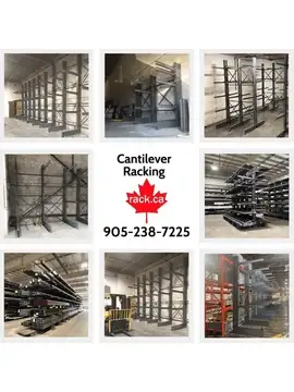 We ONLY sell cantilever racking and pallet racking manufactured with CWB certification. Our cantilev...