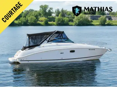 Bateau Cruiser SEA RAY 280 SUNDANCER Bow Thruster 2012 Concessionnaire de bateaux et pontons neufs e...