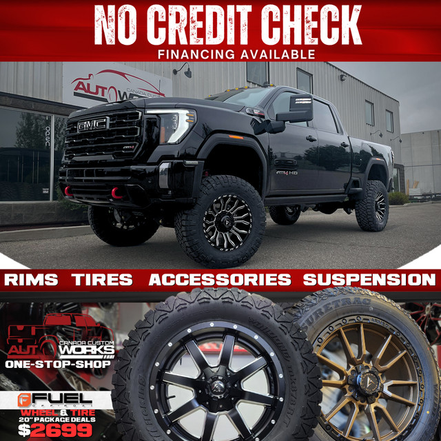 BRAND NEW! 5 & 6 BOLT 20" black & milled wheels! Armed BOMBER in Tires & Rims in Regina - Image 4