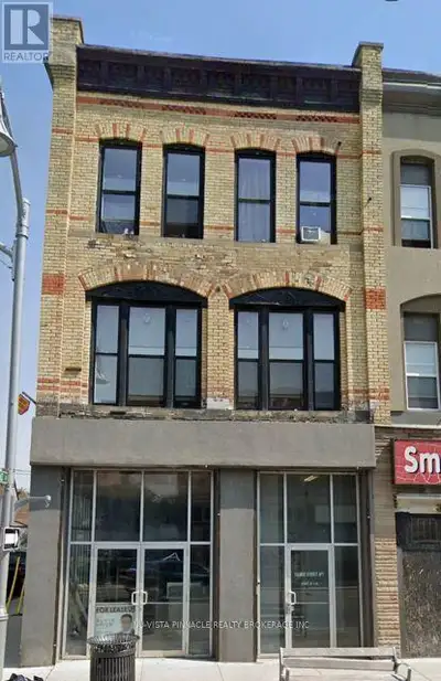 Mixed use commercial and multi unit residential building on the northeast corner of Talbot and East...