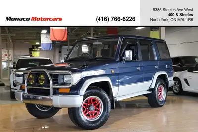 1995 Toyota Land Cruiser Prado 3.0L 1KZ Turbo Diesel Engine. Japan Imported RHD Vehicle. Canadian Re...