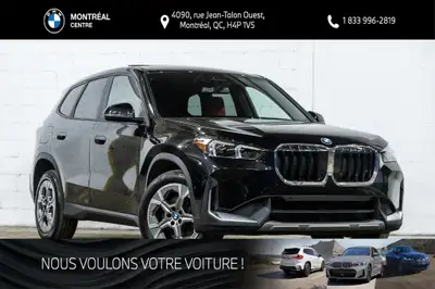*English below* *Français:* Ce superbe BMW X1 xDrive28i, provenant d'un seul propriétaire ayant effe...