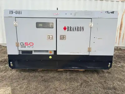 Wacker Neuson G50 generator Engine: Deere 4045 Year: 2018 Hours: 18 360 KW: 38 / KVA 50 Hertz:60 Vol...