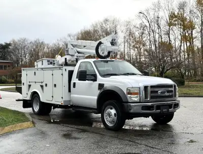 2008 Ford F-550 2008 Ford F-550 Super Duty Altec Bucket 37.5 Foot Platform Height 350LB Platform Wei...