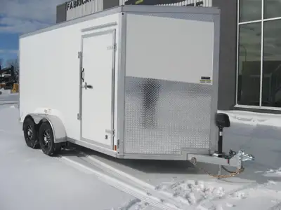 Remorque Galvanisée a chaud 7X14 ou 7X16 2 essieux 3500 ou 5200 lbs (sans inspection) Essieux et fre...