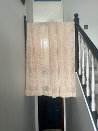 Lace curtains