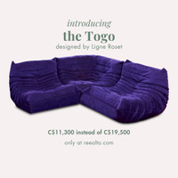 Togo Modular Sofa by Ligne Roset | Designer Icon | Brand New