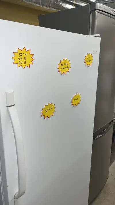 Frigidaire Only Refrigerator 32 W”-18 ft.³ Fully Tested  30, View more