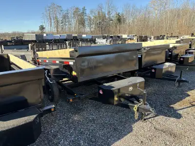 Miska 5 Ton Scissor Lift MD Dump Trailer - starting at just $7,895.00 Finance from $200.00/month OAC...