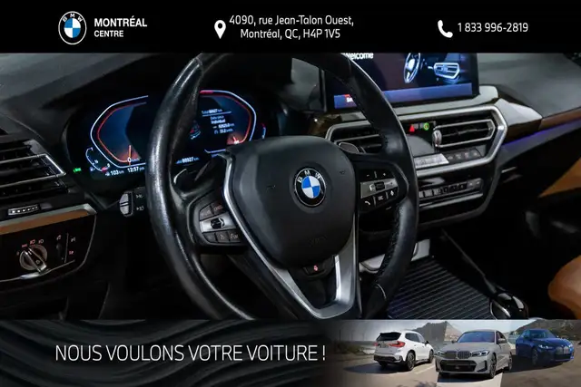 2022 BMW X3 xDrive30i | Premium Essentiel | Cockpit in Cars & Trucks in City of Montréal - Image 15