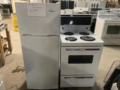 Réfrigérateur & Cuisinière petits blancs Épic/Kalvinator, View more