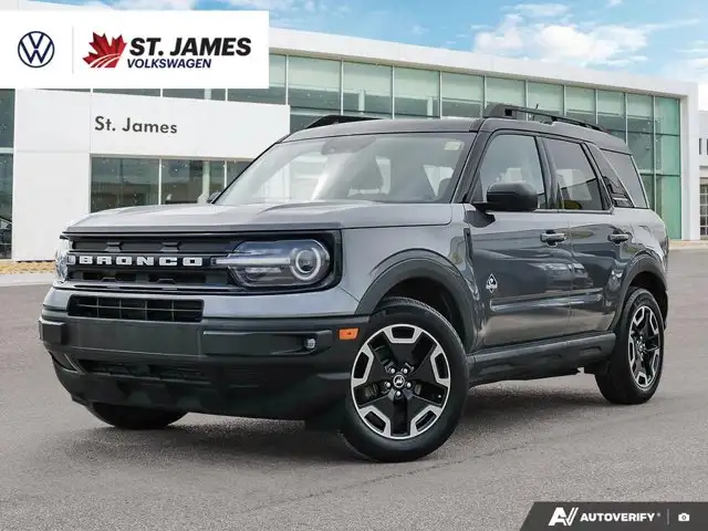 2022 Ford Bronco Sport Outer Banks | CLEAN CARFAX |