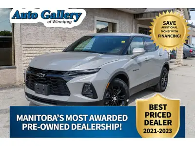 BEAUTIFUL BLAZER WITH A V6 ENGINE AND TOW PACKAGE! - Apple CarPlay & Android Auto - Sirius XM Radio...