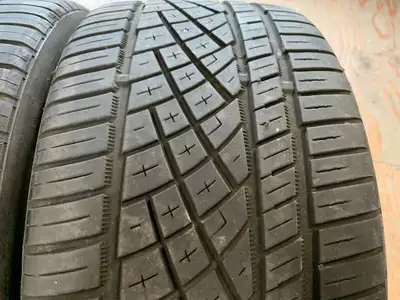 a nice single all season high performance continental in great shape (1 TIRE ONLY) size 255/35/19 96...
