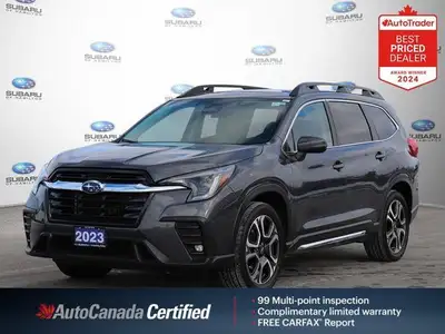 New Price! Gray 2023 Subaru Ascent Limited One owner | Navigation | Leather | Off lease AWD Lineartr...