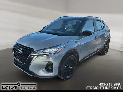 2023 Nissan Kicks SR – Sporty, Efficient & Feature-Packed! Sporty styling meets incredible value in...