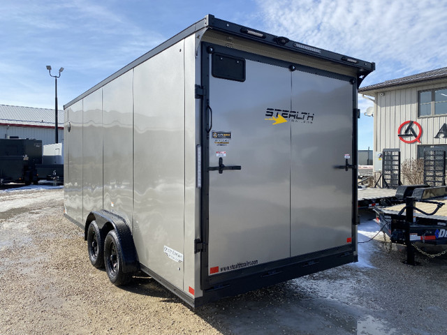 2025 Stealth 7.5' x 18' x 84" V-Nose Enclosed Trailer in Cargo & Utility Trailers in Regina - Image 3
