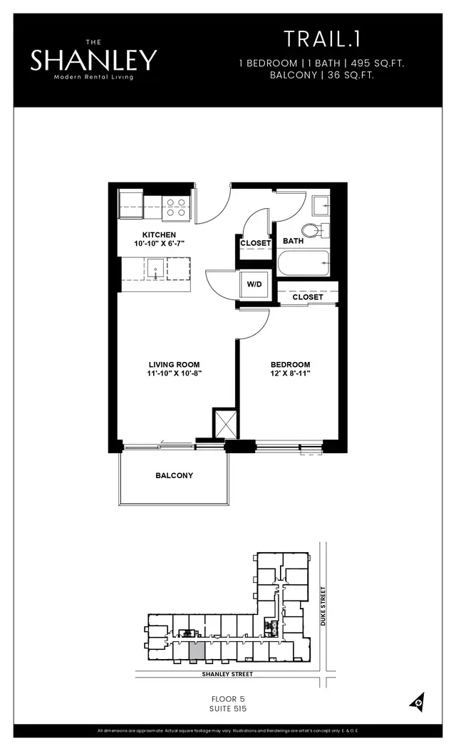Contemporary urban living at The Shanley in Long Term Rentals in Kitchener / Waterloo - Image 6