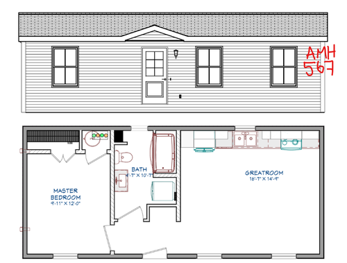 New 1 bedroom mini home with CSA Certification