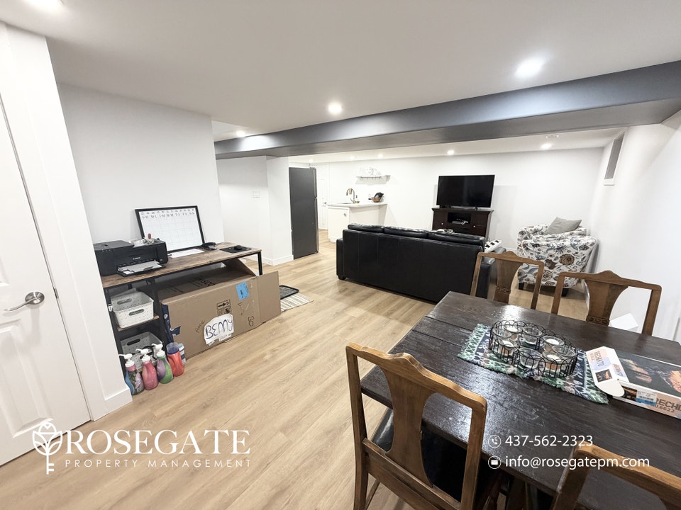 2-Bedroom Basement Apartment with In-Unit Laundry – Water & Gas 4