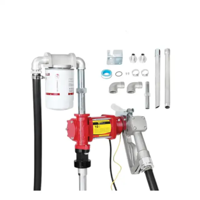 12V 10 GPM Gas & Diesel Fuel Transfer Pump with Filter 512510 in Other Parts & Accessories in Lloydminster - Image 2