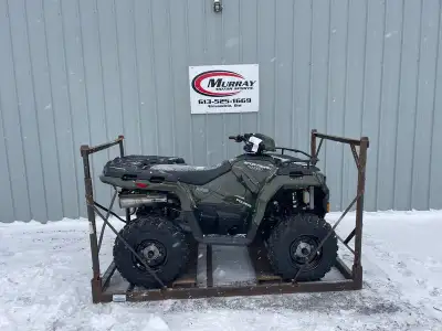 2026 Polaris® Sportsman 450 H.O. SAGE GREEN - FINANCING AVAILABLE - TRADES WANTED - 1,350-lb. towing...