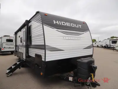 Guarantee RV Calgary's largest selection of pre-owned inventory Keystone Hideout travel trailer 26BH...